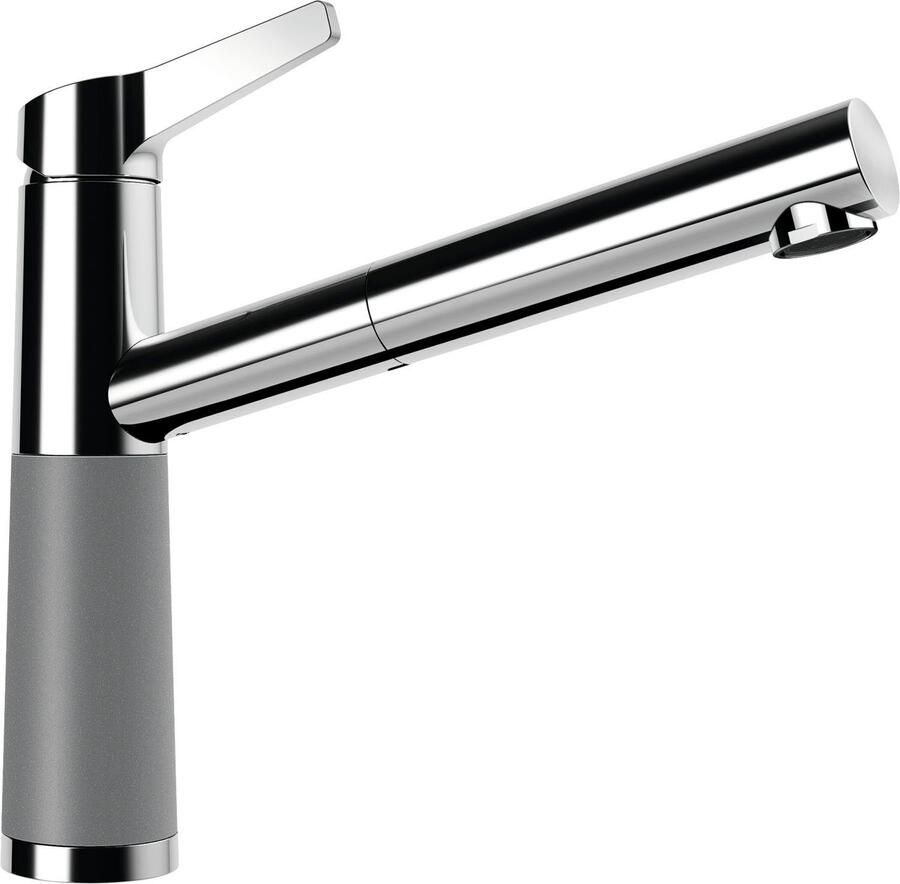 Schock Keukenkraan SC-510 SB ND Lagedruk uitschuifbaar terugstroombeveiliging draaibereik 120° - Foto 3