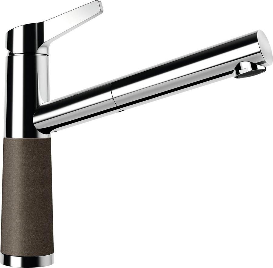 Schock Keukenkraan SC-510 SB ND Lagedruk uitschuifbaar terugstroombeveiliging draaibereik 120° - Foto 3