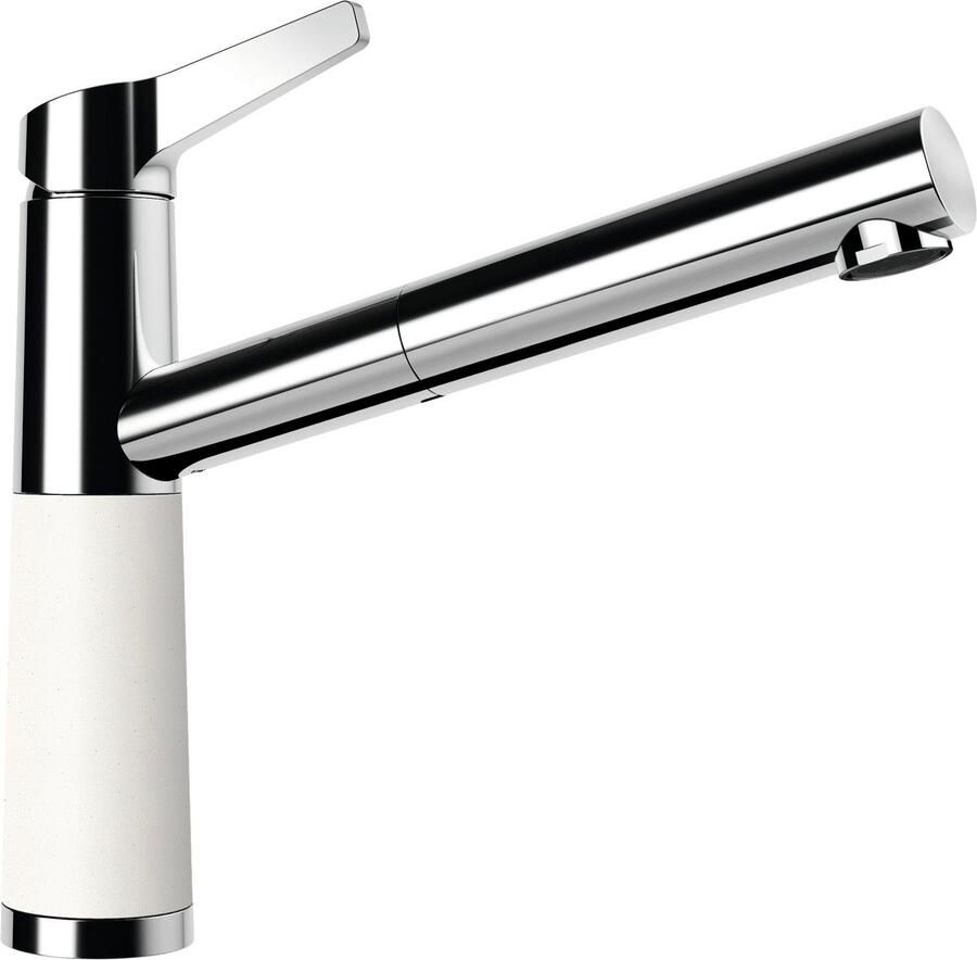 Schock Keukenkraan SC-510 SB ND Lagedruk uitschuifbaar terugstroombeveiliging draaibereik 120°
