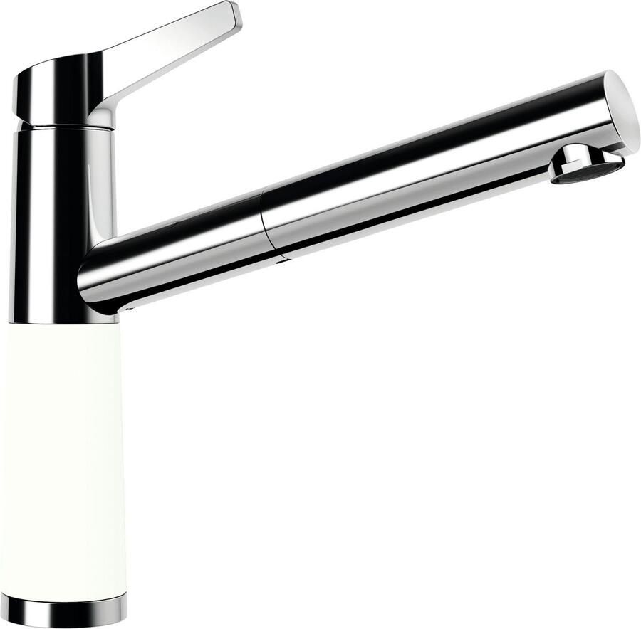 Schock Keukenkraan SC-510 SB ND Lagedruk uitschuifbaar terugstroombeveiliging draaibereik 120° - Foto 3