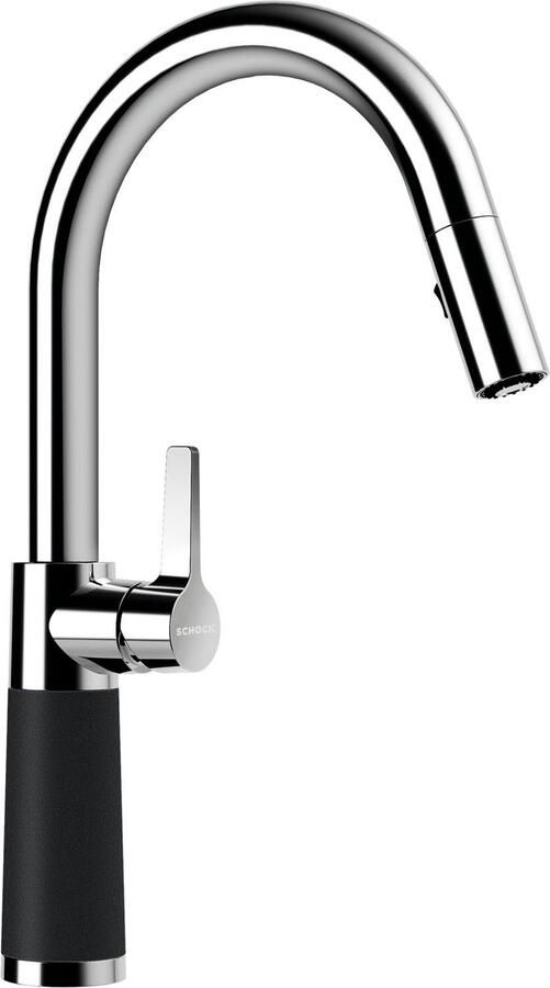 Schock Keukenkraan SC-520 SB uitschuifbaar straal-douche terugstroombegrenzer draaibereik 120° - Foto 4