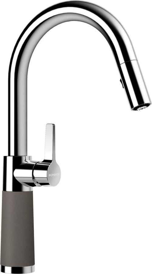 Schock Keukenkraan SC-520 SB uitschuifbaar straal-douche terugstroombegrenzer draaibereik 120° - Foto 4