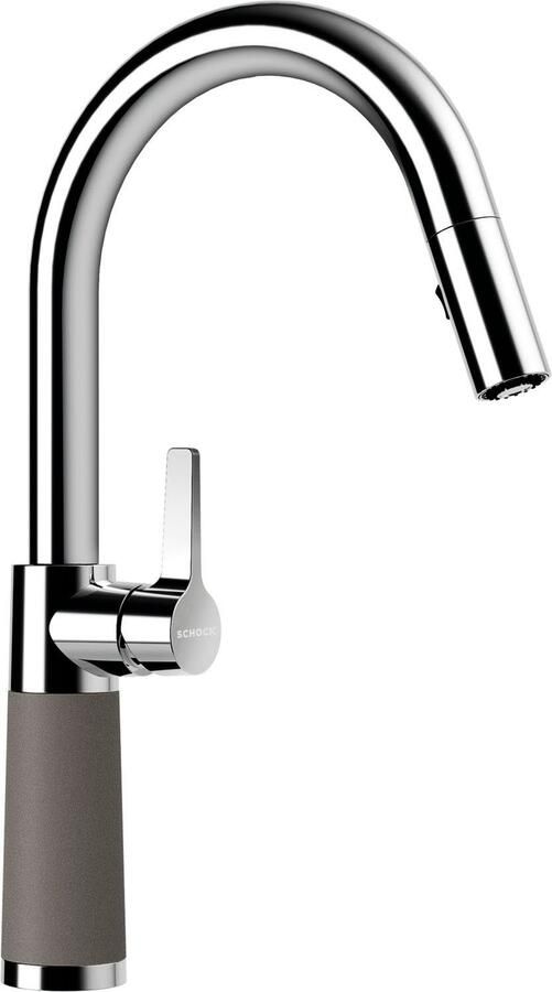 Schock Keukenkraan SC-520 SB uitschuifbaar straal-douche terugstroombegrenzer draaibereik 120° - Foto 4