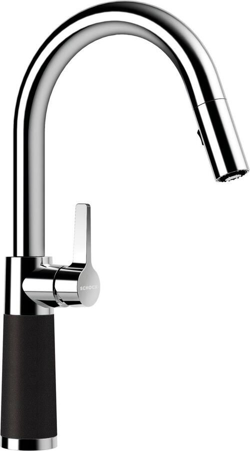 Schock Keukenkraan SC-520 SB uitschuifbaar straal-douche terugstroombegrenzer draaibereik 120° - Foto 4