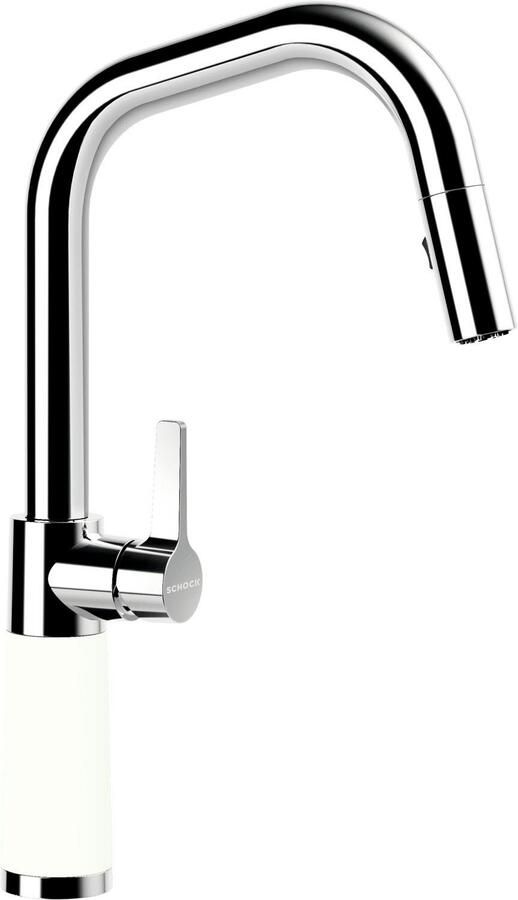 Schock Keukenkraan SC-530 SB uitschuifbaar straal-douche terugstroombegrenzer draaibereik 120° - Foto 1