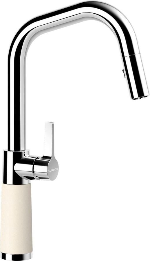 Schock Keukenkraan SC-530 SB uitschuifbaar straal-douche terugstroombegrenzer draaibereik 120° - Foto 4