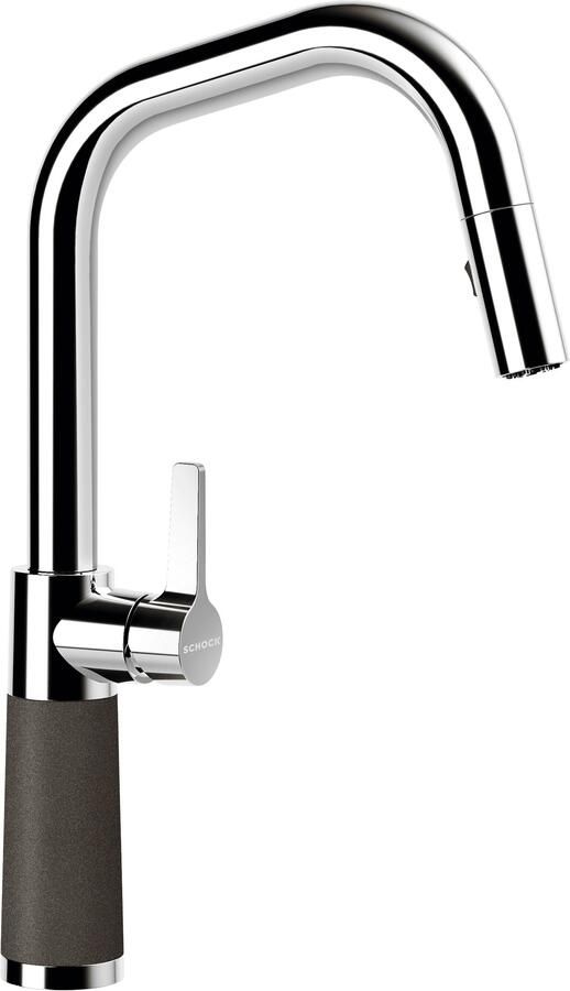 Schock Keukenkraan SC-530 SB uitschuifbaar straal-douche terugstroombegrenzer draaibereik 120° - Foto 4