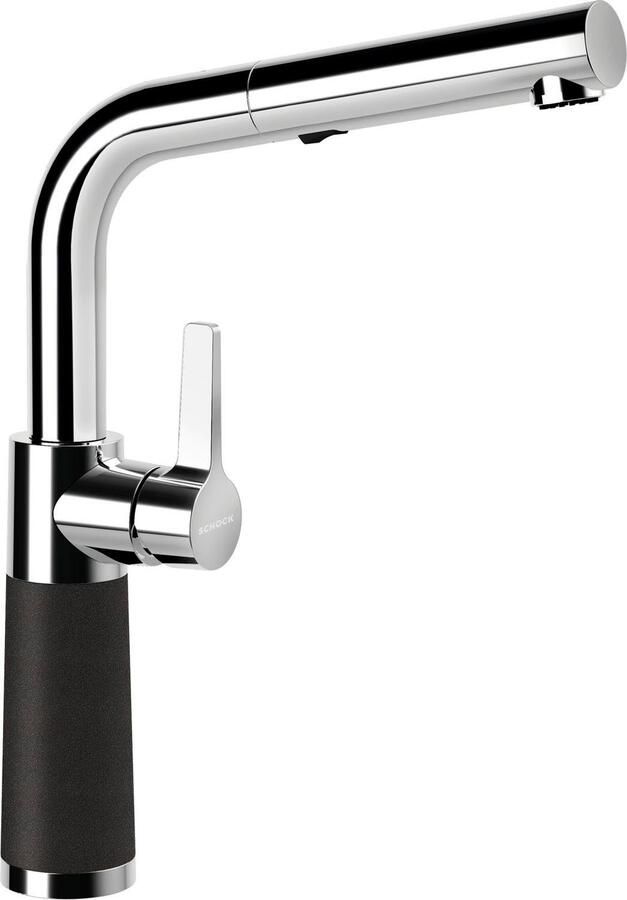 Schock Keukenkraan SC-540 SB uitschuifbaar straal-douche terugstroombegrenzer draaibereik 120° - Foto 4