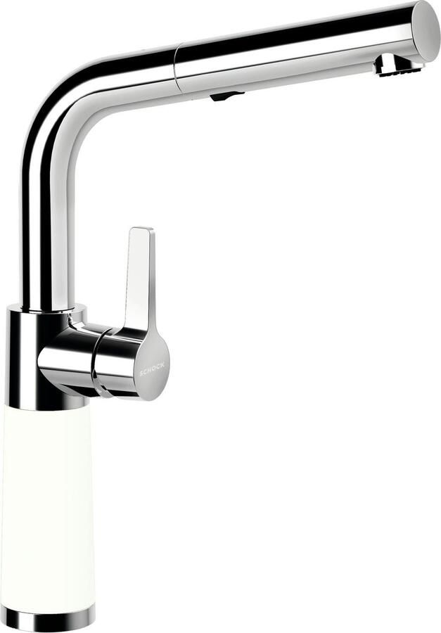 Schock Keukenkraan SC-540 SB uitschuifbaar straal-douche terugstroombegrenzer draaibereik 120° - Foto 4