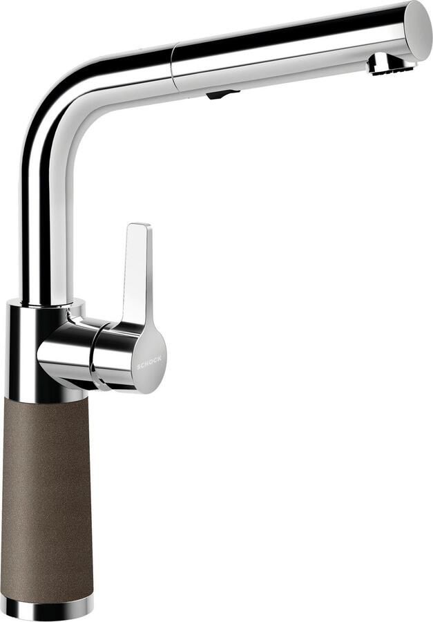 Schock Keukenkraan SC-540 SB uitschuifbaar straal-douche terugstroombegrenzer draaibereik 120° - Foto 4