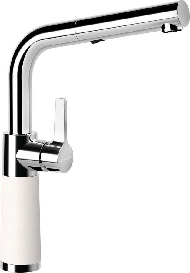 Schock Keukenkraan SC-540 SB uitschuifbaar straal-douche terugstroombegrenzer draaibereik 120° - Foto 4