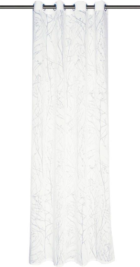 SCHÖNER WOHNEN-KOLLEKTION Gordijn Twig halftransparant etskant hoogte x breedte: 245x140 cm (1 stuk) - Foto 1