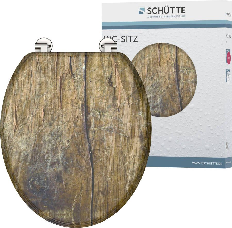 SCHÜTTE Toiletbril SOLID WOOD MDF met print - Foto 7