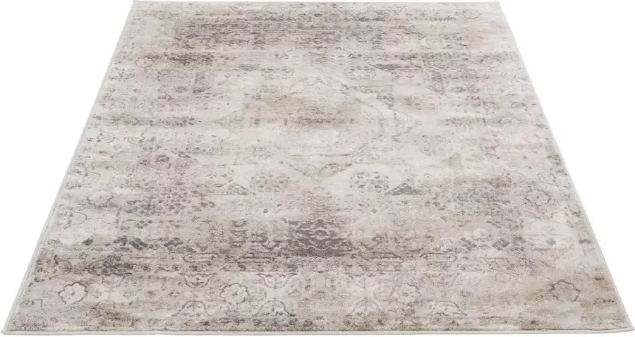 Salery Home Vloerkleed- modern laagpolig vloerkleed bruin geodriehoek patroon 80x150 cm - Foto 2