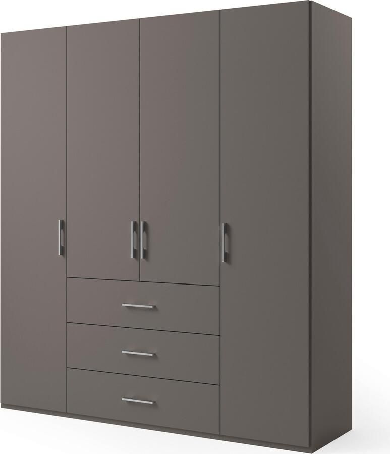 Set one by Musterring Draaideurkast Henderson met 3 lades inclusief legplanken en kledingstangen - Foto 4