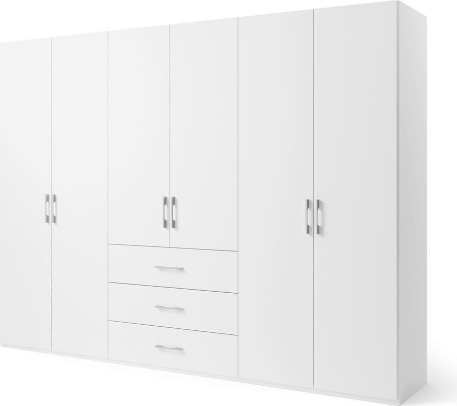 Set one by Musterring Draaideurkast Henderson met 3 lades inclusief legplanken en kledingstangen - Foto 4