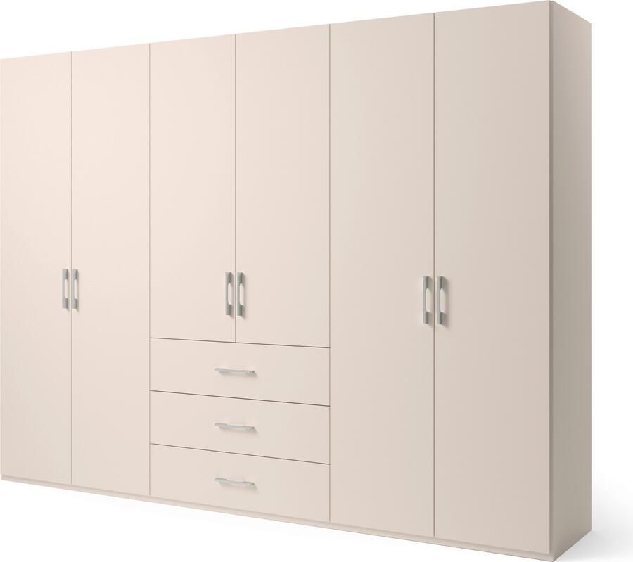 Set one by Musterring Draaideurkast Henderson met 3 lades inclusief legplanken en kledingstangen - Foto 4