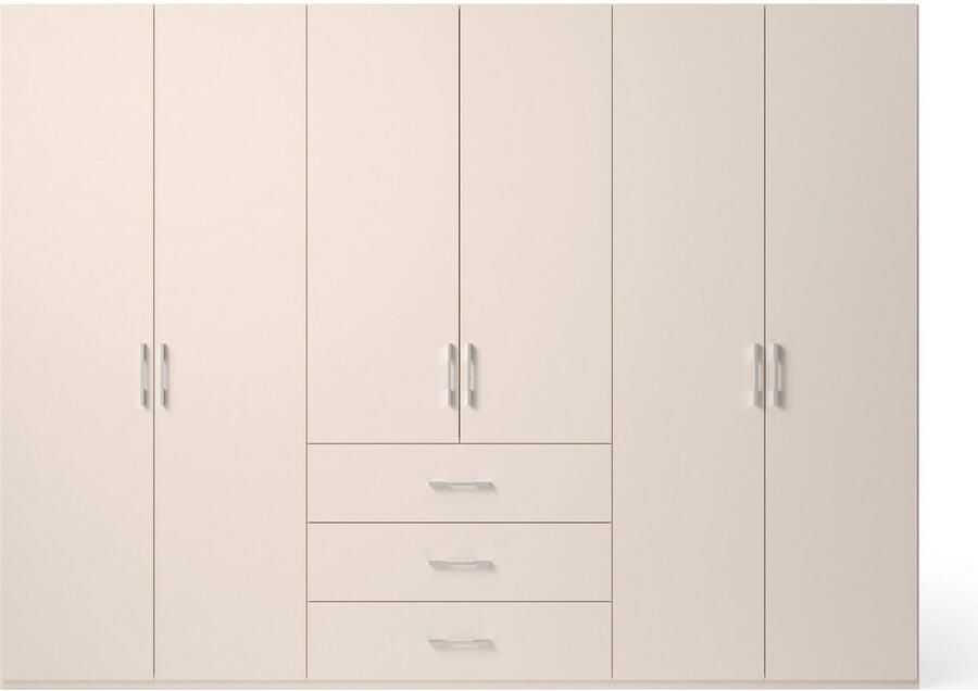 Set one by Musterring Draaideurkast Henderson met 3 lades inclusief legplanken en kledingstangen - Foto 3