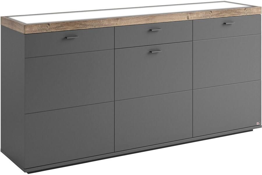 Set one by Musterring Dressoir Lancaster In 2 kleuren met verschillende bovenbladen te kiezen