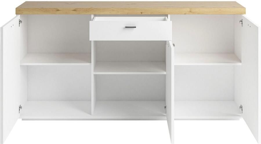 Set one by Musterring Dressoir Lancaster In 2 kleuren met verschillende bovenbladen te kiezen - Foto 3