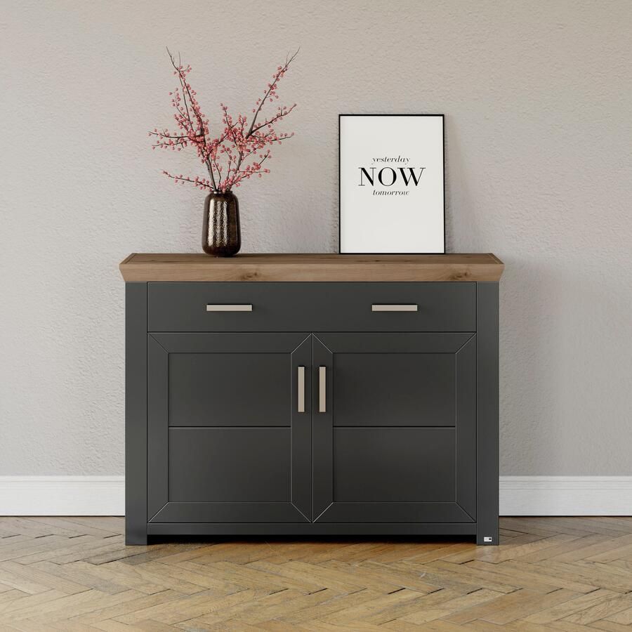 Set one by Musterring Dressoir York Type 53 in 3 kleurvarianten verkrijgbaar Landhuisstijl Afmetingen 129 x 95 cm - Foto 6