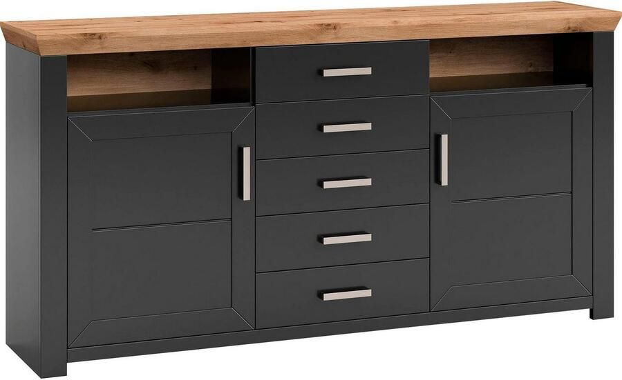 Set one by Musterring Dressoir York Type 55 met veel opbergruimte in landhuisstijl B 184 x H 95 cm - Foto 2