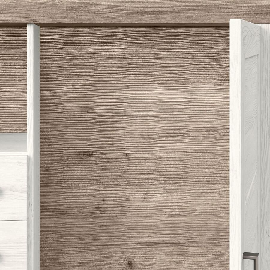 Set one by Musterring Highboard York Type 25 en 26 in 3 kleurvarianten verlichting optioneel breedte 105 cm