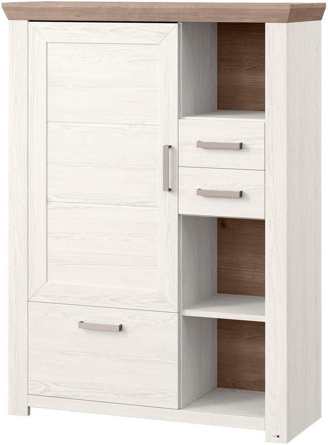 Set one by Musterring Highboard York Type 25 en 26 in 3 kleurvarianten verlichting optioneel breedte 105 cm - Foto 2