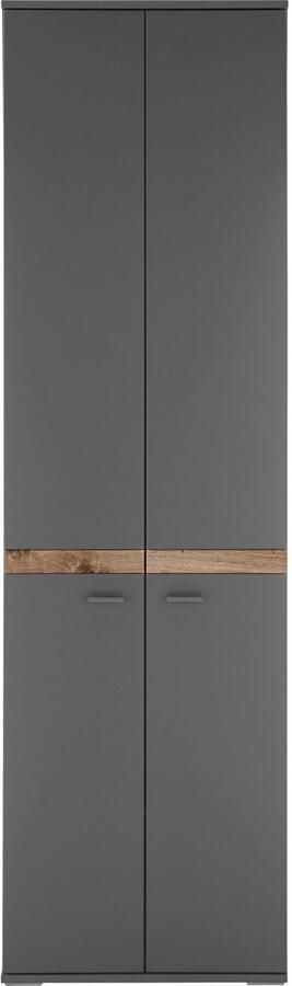 Set one by Musterring Kledingkast Lancaster Dielen met uitschuifbare kledingstang twee kleuren b 60 x h 206 cm (1 stuk)