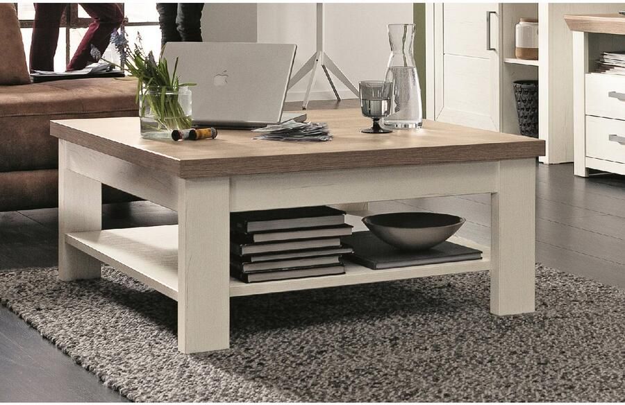 Set one by Musterring Salontafel York Type 64 en 65 in 3 kleurvarianten met plank twee maten - Foto 4