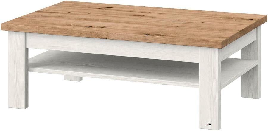 Set one by Musterring Salontafel York Type 64 en 65 in 3 kleurvarianten met plank twee maten - Foto 3