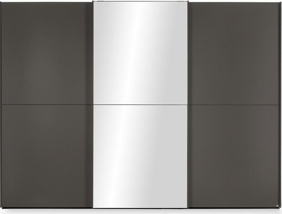 Set one by Musterring Schuifdeurkast Henderson met spiegel inclusief planken en garderobestangen - Foto 2