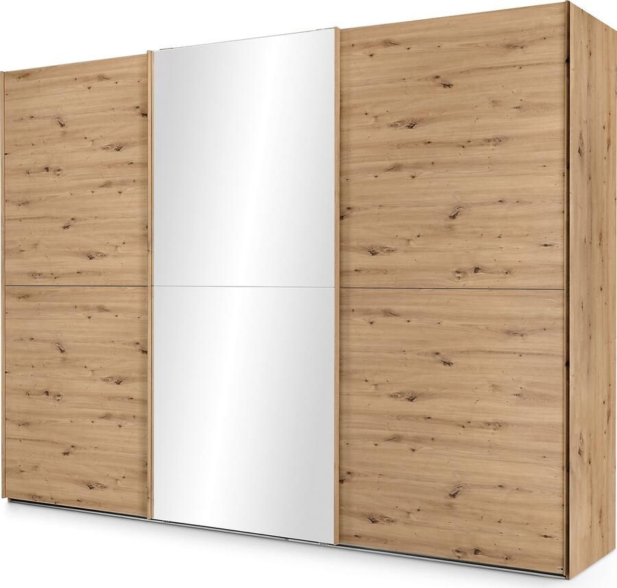 Set one by Musterring Schuifdeurkast Henderson met spiegel inclusief planken en garderobestangen - Foto 6