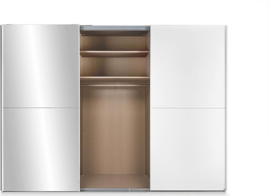 Set one by Musterring Schuifdeurkast Henderson met spiegel inclusief planken en garderobestangen - Foto 3