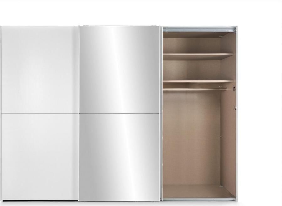 Set one by Musterring Schuifdeurkast Henderson met spiegel inclusief planken en garderobestangen - Foto 4