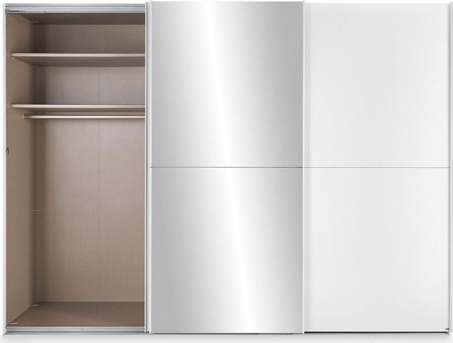 Set one by Musterring Schuifdeurkast Henderson met spiegel inclusief planken en garderobestangen - Foto 2