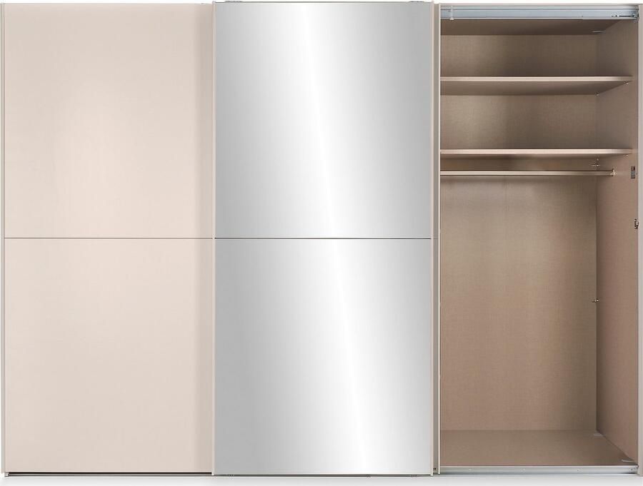 Set one by Musterring Schuifdeurkast Henderson met spiegel inclusief planken en garderobestangen - Foto 3