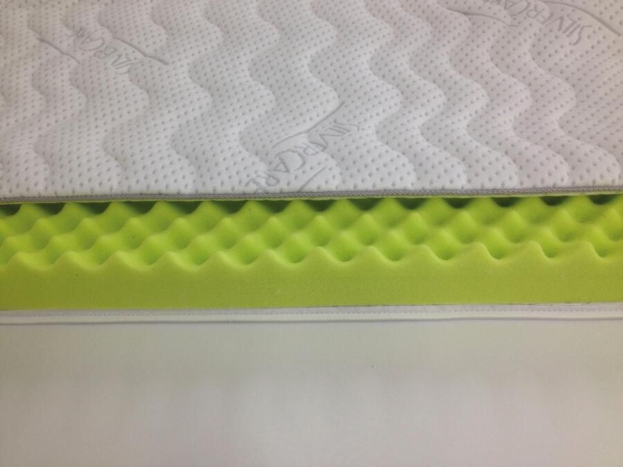 Set one by Musterring Topmatras Florida Silvercare koudschuim Koudschuimkern met stretch-dubbeldoeks hoes met Silver Protect