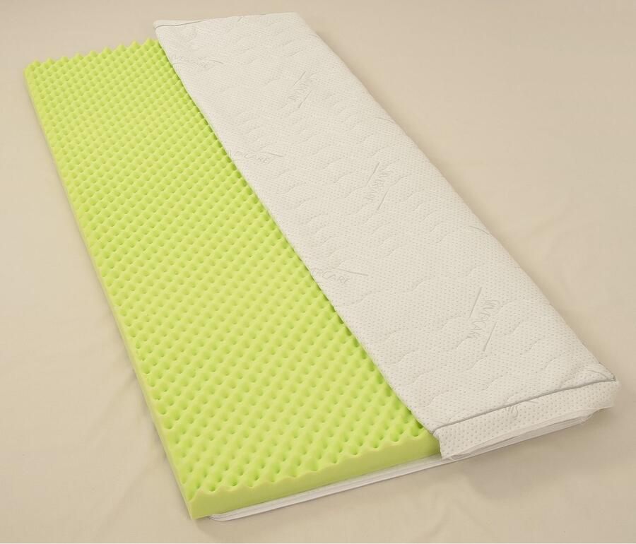 Set one by Musterring Topmatras Florida Silvercare koudschuim Koudschuimkern met stretch-dubbeldoeks hoes met Silver Protect