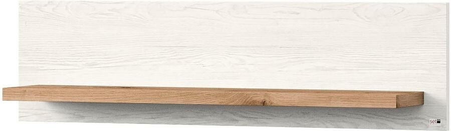 Set one by Musterring Wandplank York in drie maten en kleuren verlichting optioneel 1 legplank - Foto 3