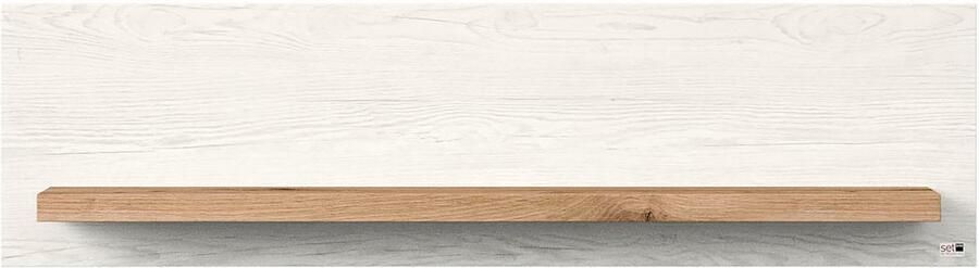 Set one by Musterring Wandplank York in drie maten en kleuren verlichting optioneel 1 legplank - Foto 4