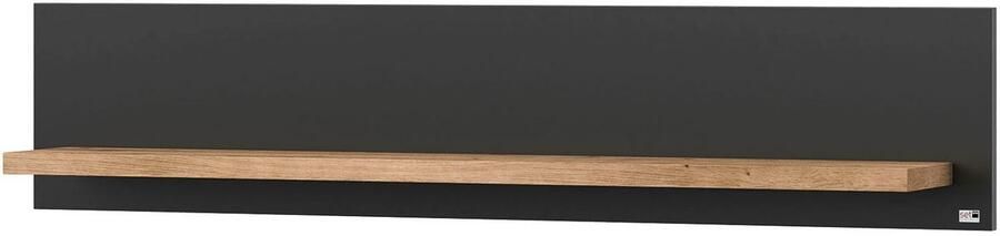 Set one by Musterring Wandplank York in drie maten en kleuren verlichting optioneel 1 legplank - Foto 3