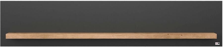 Set one by Musterring Wandplank York in drie maten en kleuren verlichting optioneel 1 legplank - Foto 4