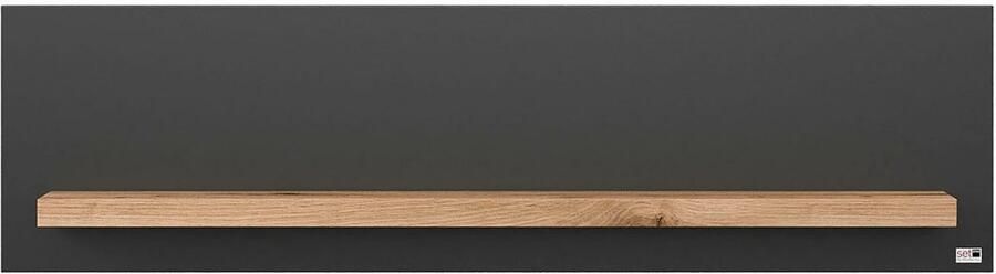 Set one by Musterring Wandplank York in drie maten en kleuren verlichting optioneel 1 legplank - Foto 4