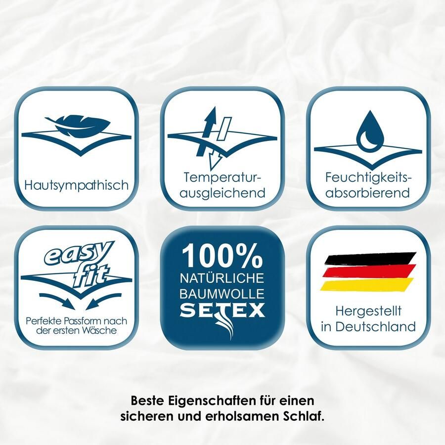 SETEX MATRATZEN UND KISSEN Matrasdek Matrasbeschermer geschikt voor allergiepatiënten (huisstofmijtallergie) - Foto 2