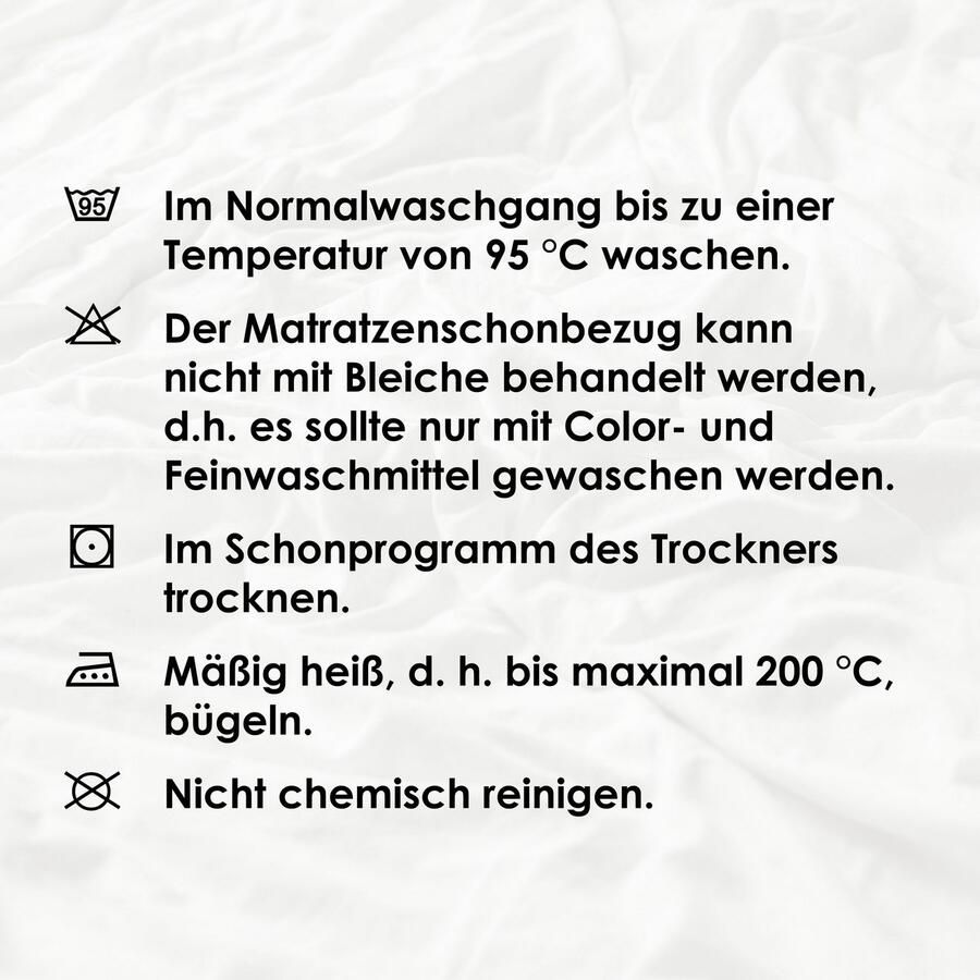 SETEX MATRATZEN UND KISSEN Matrasdek Matrasbeschermer geschikt voor allergiepatiënten (huisstofmijtallergie) - Foto 3