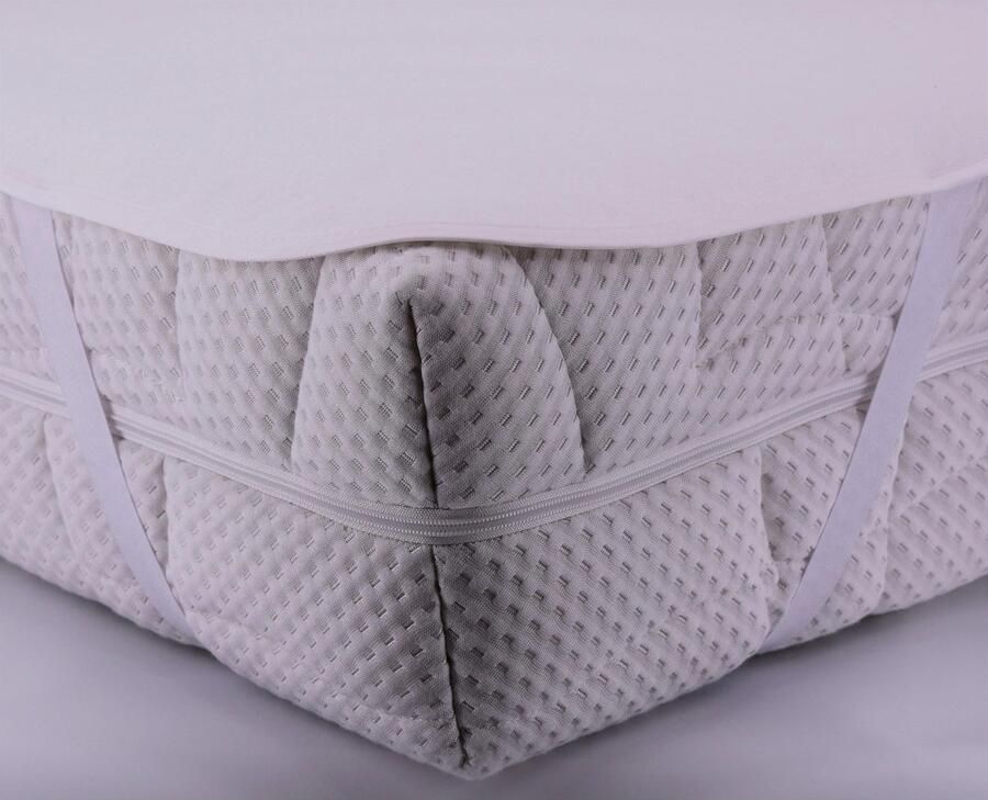 SETEX MATRATZEN UND KISSEN Matrasdek PU-sandwich 90x200 cm 140x200 cm en andere maten interne vochtbarrière allergievriendelijk (huisstofallergieën) - Foto 2