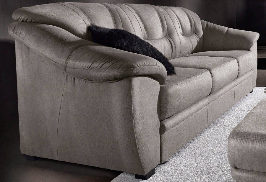 Sit&more 3-zitsbank Safira inclusief comfortabele binnenvering naar keuze met slaapfunctie