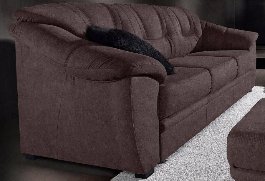 Sit&more 3-zitsbank Safira inclusief comfortabele binnenvering naar keuze met slaapfunctie