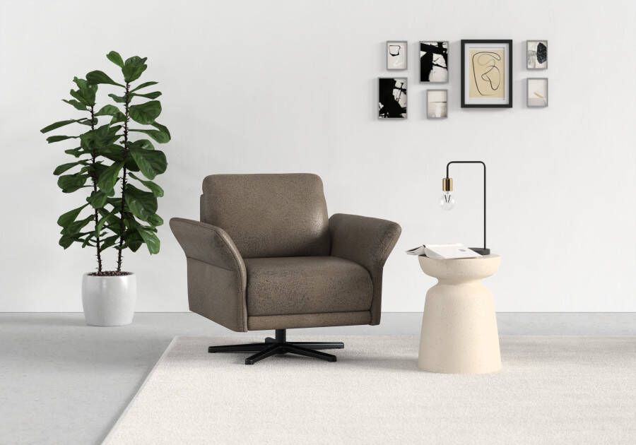 Sit&more Draaibare fauteuil YOLO met kruispoot